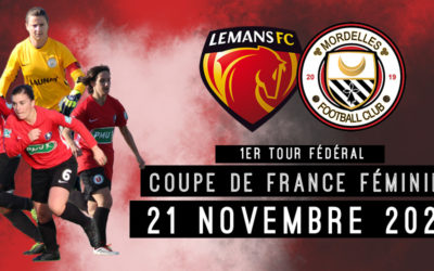 10 places restantes dans le bus pour venir encourager les féminines du FCM au Mans en Coupe de France !