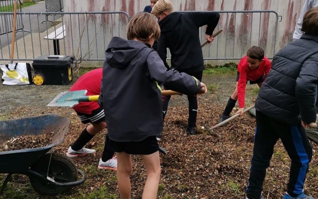 Un potager au FC Mordelles