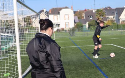 Pauline Boyer a participé au module gardien avec le District 35