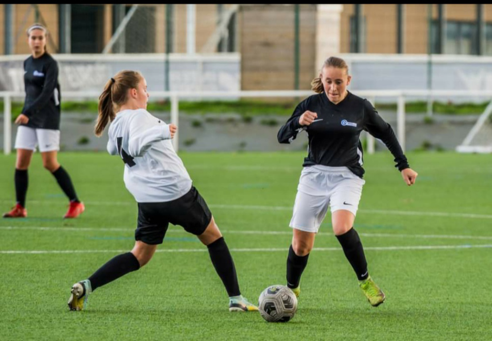 Zhina Landrevie a participé à sa première détection régionale en U16F lors des vacances de la Toussaint. 