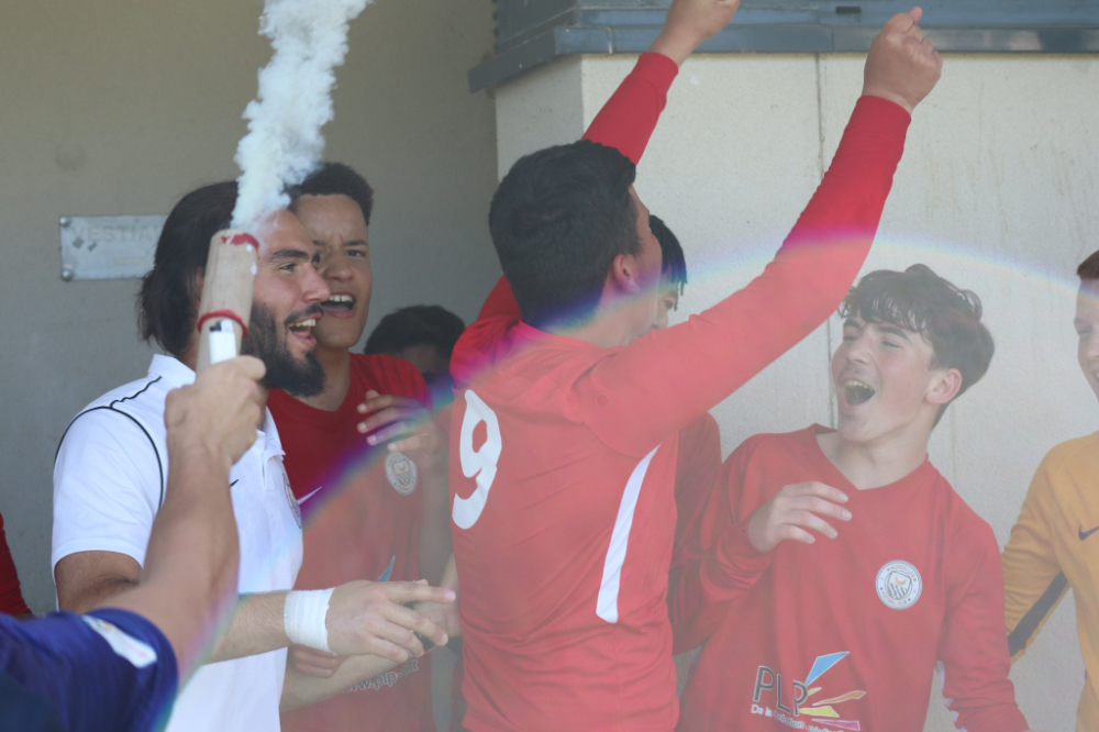 Augustin Turcas, entraîneur U18 et ancien service civique du FC Mordelles