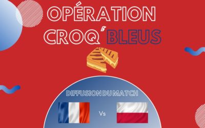 Opération Croq’Bleus au foyer du Stade Dordain !