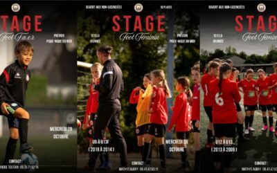 Le FC Mordelles organise ses stages d’Octobre